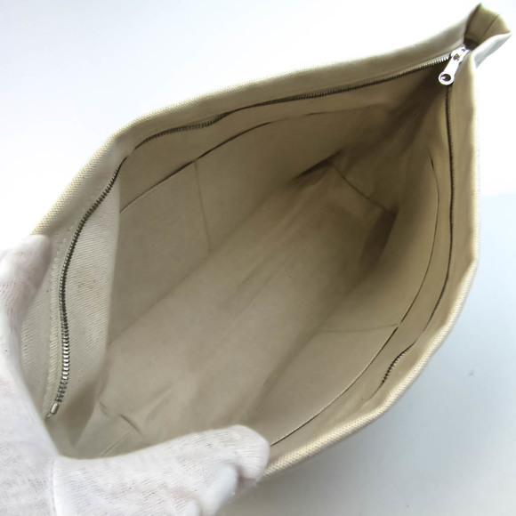 GOYARD Tote Bag Pouch Inner Pouch Necessaire Women's Canvas Pouch Ivory - Picture 3 of 9